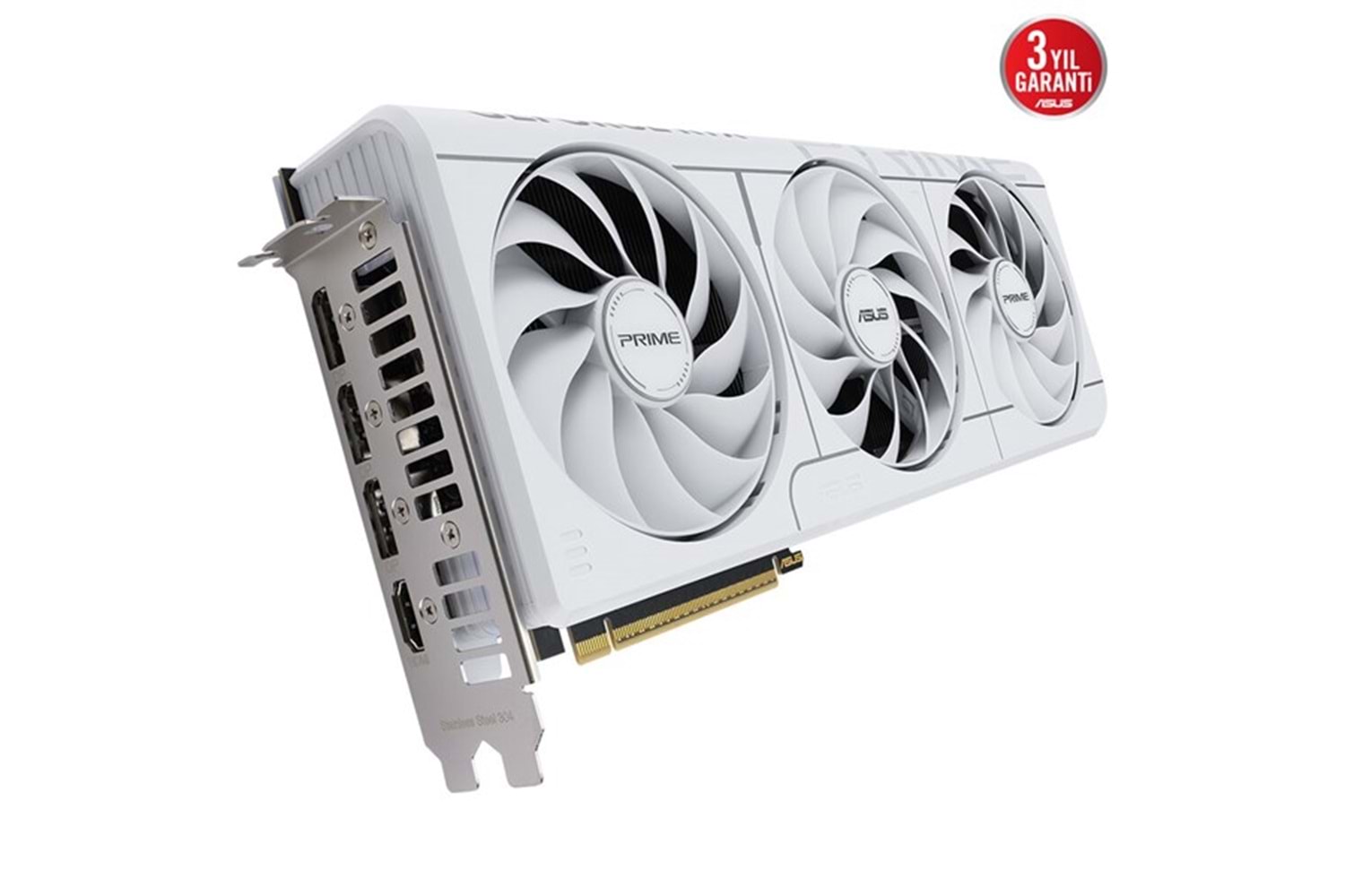 ASUS 12GB PRIME RTX5070-O12G WHITE GDDR7 HDMI-DP PCIE 5.0 BEYAZ