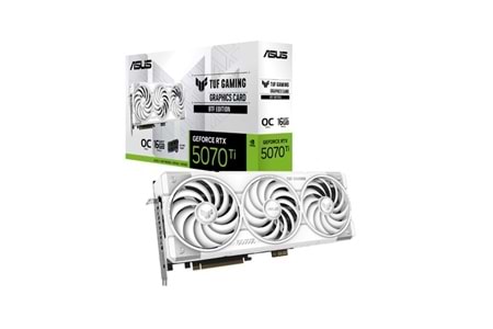 ASUS TUF 16GB RTX 5070 Tİ WHITE OC EDITION