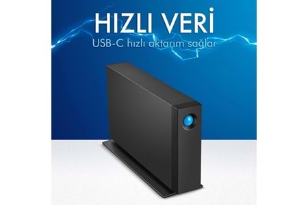 LACIE 24TB D2 PROFESSIONAL STHA24000800 THUNDERBOLT 4 HARİCİ DİSK