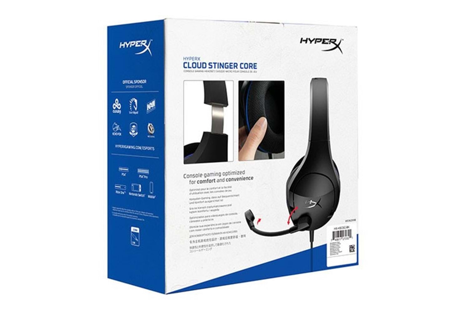 HyperX HyperX Cloud StingerCorePS4 HX-HSCSC-BK