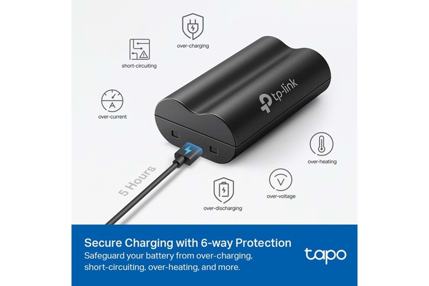 TP-LINK TAPO A100 Paket Pil