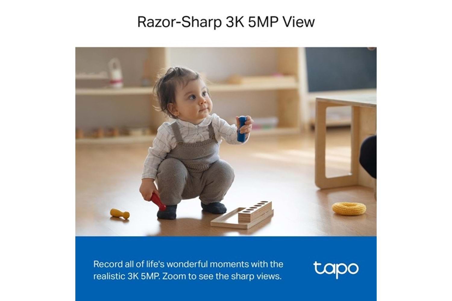 TP-LINK 5MP Tapo C230 Pan/Tilt AI Ev Güvenlik Wi-Fi Kamera