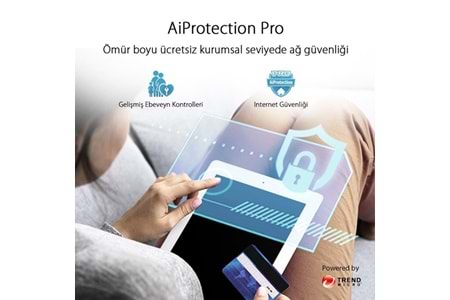 ASUS XT8 (W-2-PK) ZENWIFI WIFI6 AX6600 ROUTER 2-li paket Beyaz