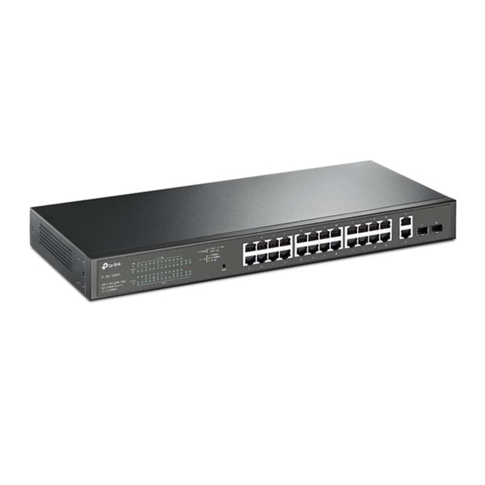 TP-LINK 28-PORT 250W 24-PORT POE TL-SG1428PE GIGABIT 2X-SFP YÖNETİLEBİLİR SWITCH