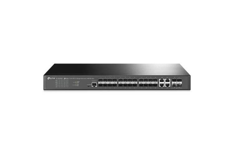 TP-LINK 24port FSP TL-SG3428XF Gigabit 4-10Gbe SFP Yönetilebilir Switch