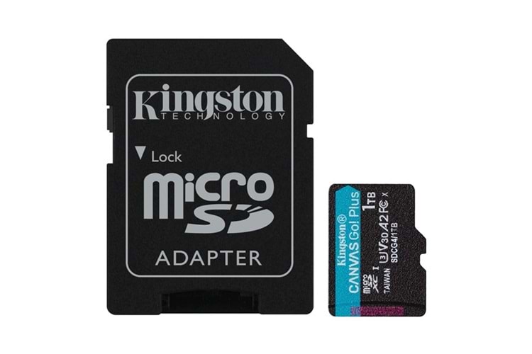 KINGSTON 1TB CANVASGO+ SDCG4/1TB MICRO-SD HAFIZA KARTI