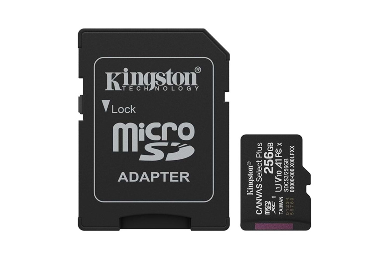KINGSTON 256GB CANVAS SELECT PLUS DCS3/256GB MICRO-SD HAFIZA KARTI