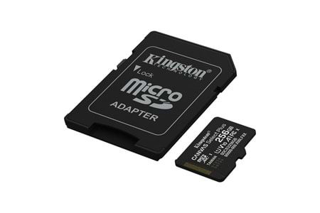 KINGSTON 256GB CANVAS SELECT PLUS DCS3/256GB MICRO-SD HAFIZA KARTI