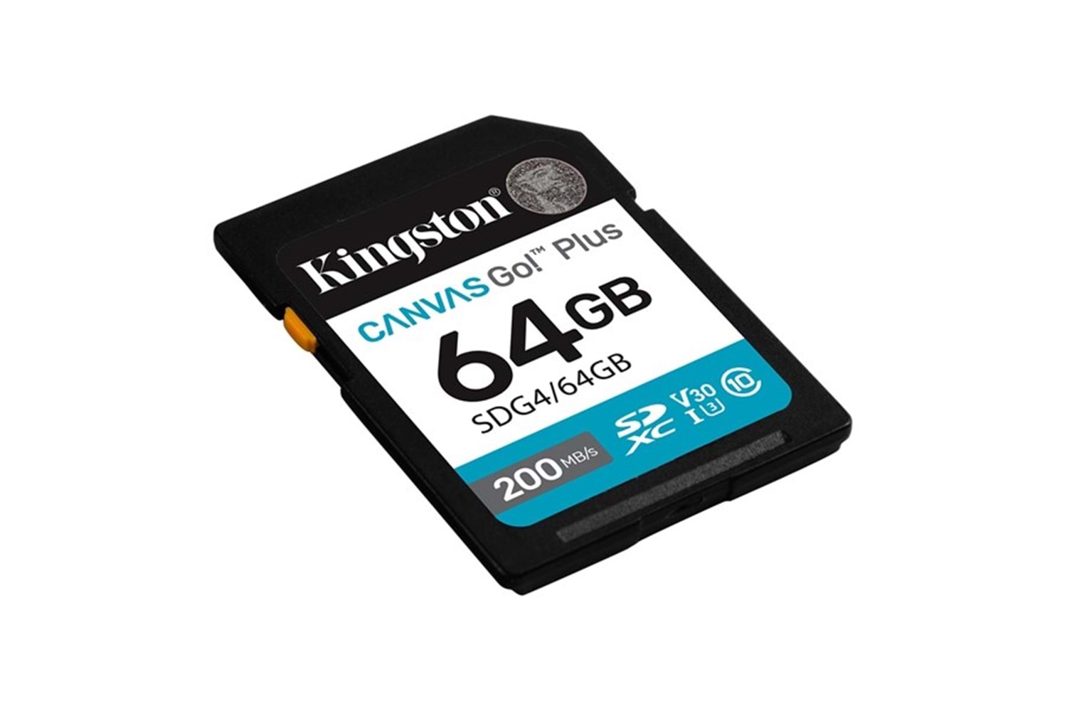 KINGSTON 64GB CANVAS GO+ SDG4/64GB SDHC HAFIZA KARTI