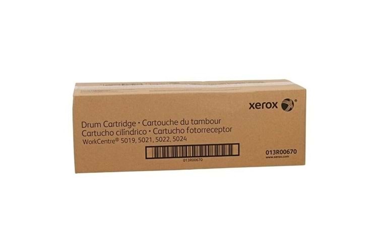 XEROX 013R00670 Workcentre 5019/5021/5024 Drum 80000 Sayfa