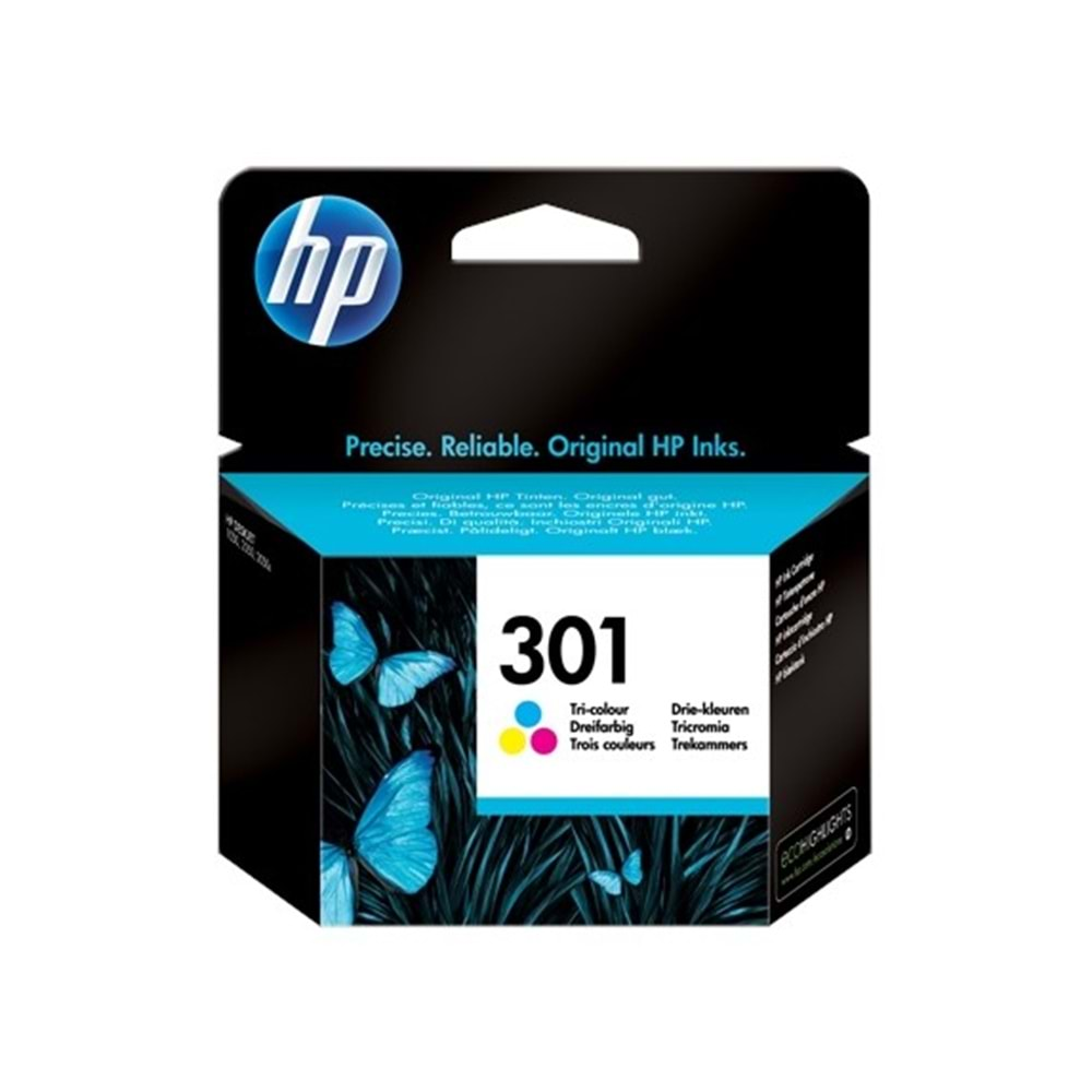 Hp Ch562ee (301) Uc Renklı Murekkep Kartusu 165 Sayfa