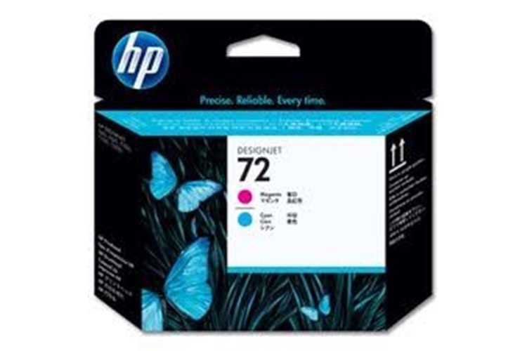 Hp C9383a (72) Macenta Ve Camgobegı Baskı Kafası