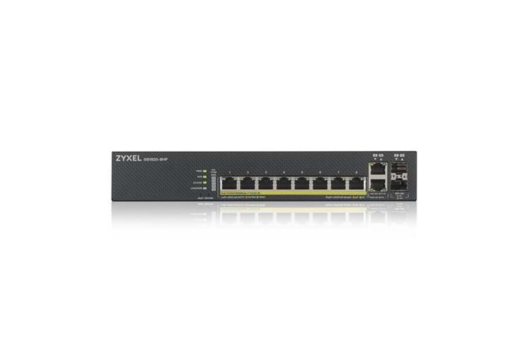 ZYXEL 8port NEBULA 1920-8HP V2 GIGABIT 2-SFP 130W POE Yönetilebilir Swıtch