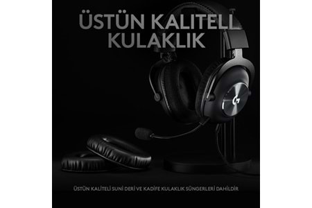 Logitech G Pro X 7.1 Surround Ses Oyuncu Kulaklığı 981-000818