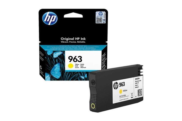 Hp 3JA25AE (963) Sarı Murekkep Kartus 700 Sayfa