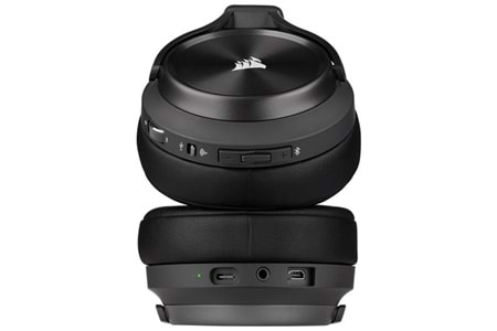 CORSAIR Vırtuoso Rgb Xt CA-9011188-EE Yüksek Duyarlılıklı Kablosuz Gamıng Kulaklık Sıyah