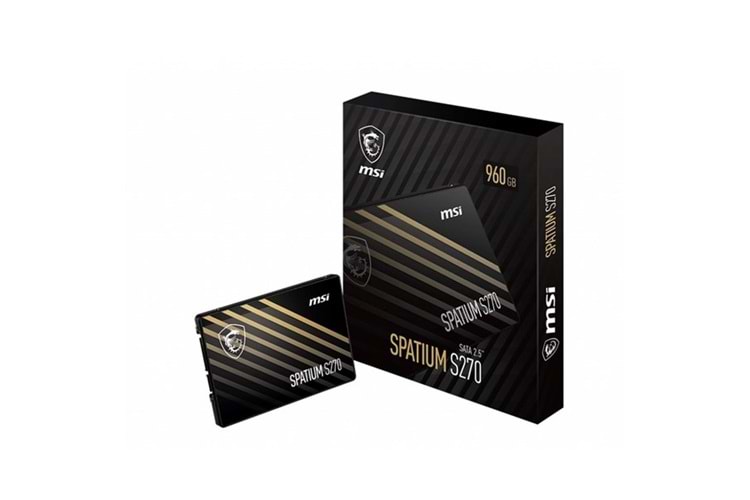 MSI 240GB SPATIUM S270 500- 400MB/s SSD SATA-3 Disk