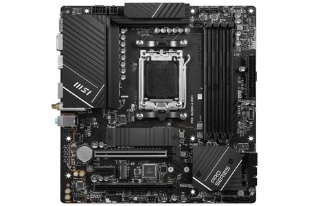 MSI PRO B650M-A WIFI-6E DDR5 HDMI-DP PCIE 4.0 AM5 mATX
