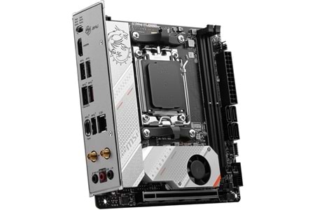 MSI MPG B650I EDGE WIFI-6E DDR5 HDMI-DP PCIE 4.0 AM5 mITX