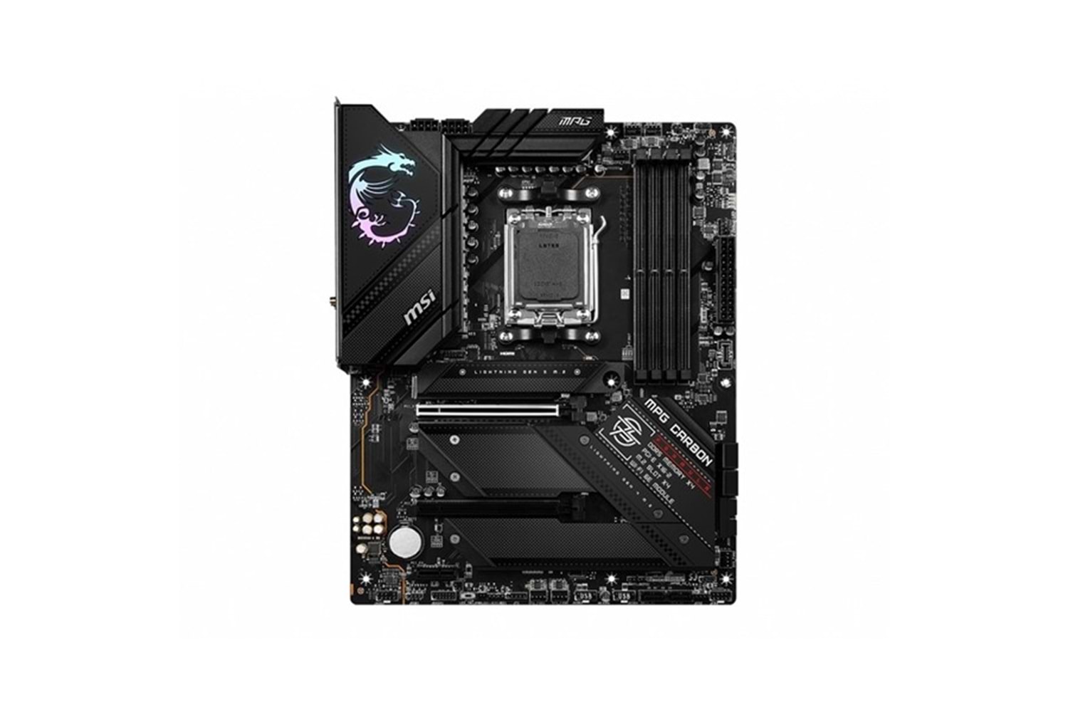 MSI MPG B650 CARBON WIFI-6E DDR5 HDMI-DP PCIE 4.0 AM5 ATX