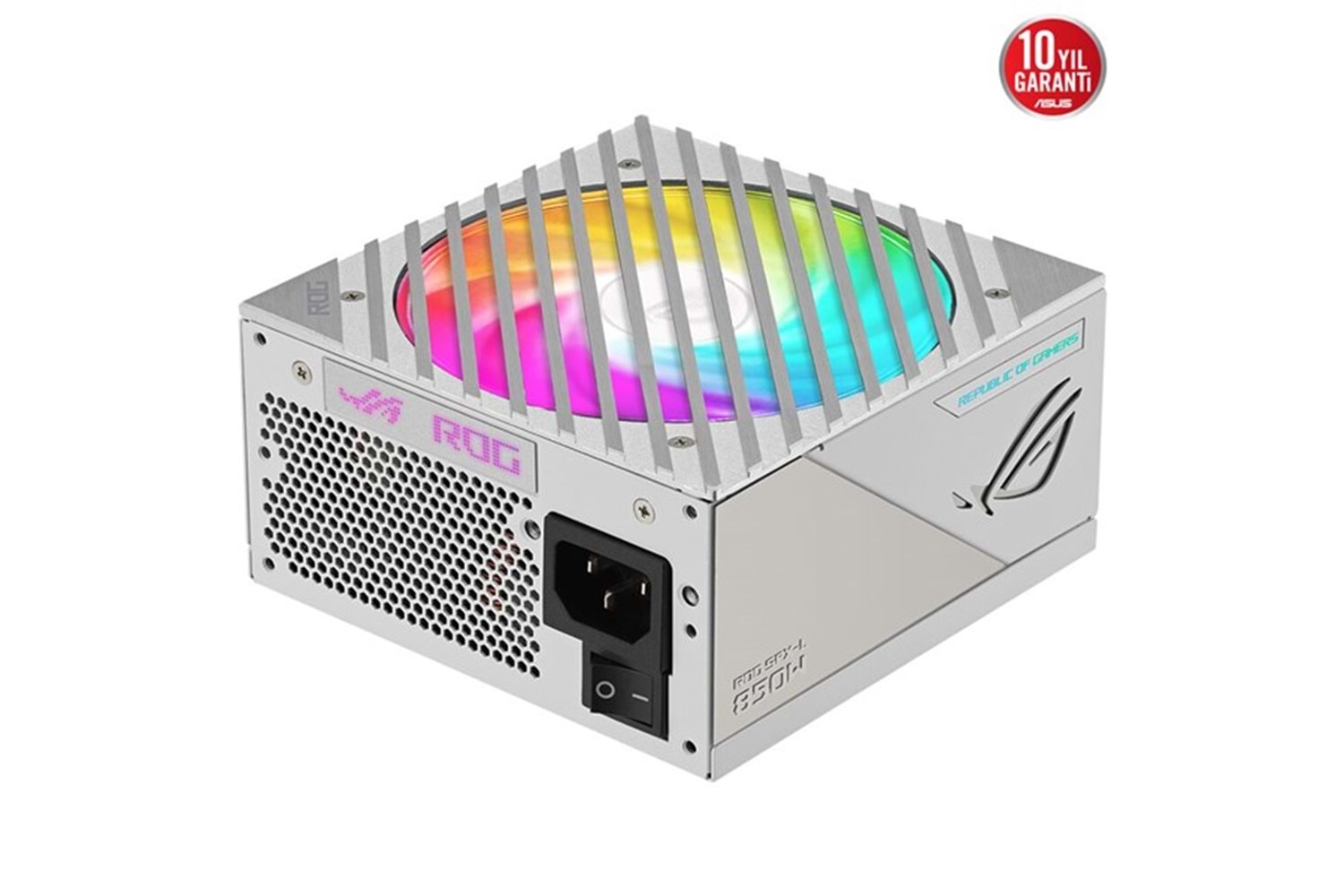 ASUS 850W 80+ PLATINUM ROG LOKI SFX-L PCIE 5.0 TAM MODÜLER POWER SUPPLY (BEYAZ)