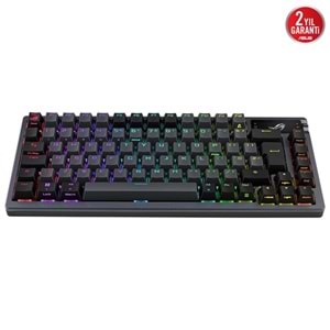 Asus Rog Azoth Oled Dısplay Gasket-Mount 3 Katmanlı İzolasyon Abs Tuşlar 3 Mod Bağlantı Rog/Nx Swıtch Oyuncu Klavyesi