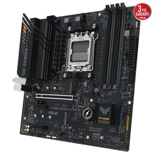 ASUS TUF A620M-PLUS GAMING WIFI-6 DDR5 HDMI-DP PCIE 4.0 AM5 mATX 