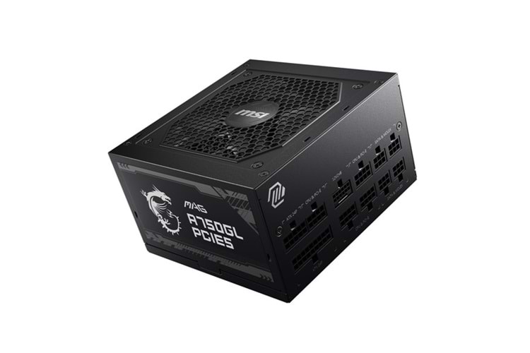 MSI 750W 80+ GOLD A750GL PCIE 5.0 TAM MODÜLER POWER SUPPLY
