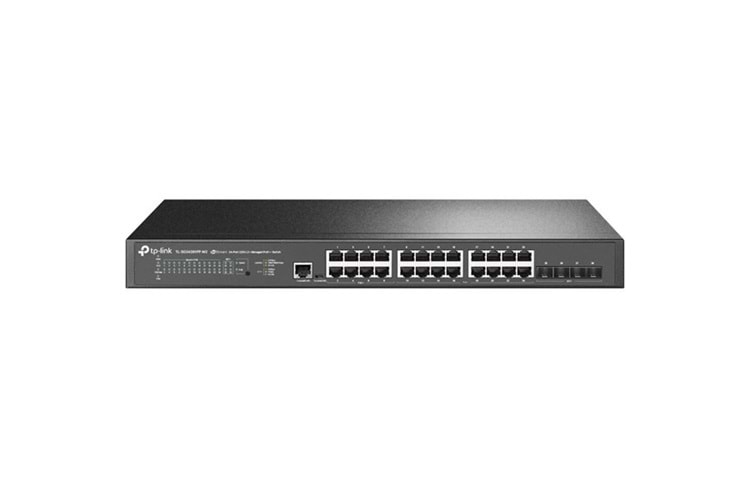TP-LINK 24port TL-SG3428XPP-M2 2.5 GIGABIT 4-SFP 10GbE 500W YÖNETİLEBİLİR POE SWITCH