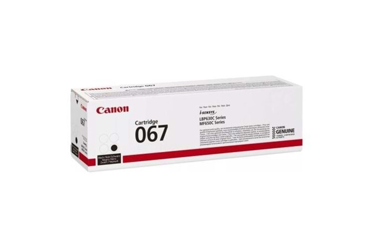 CANON 5102C002 CRG-067 Siyah Orjinal Toner