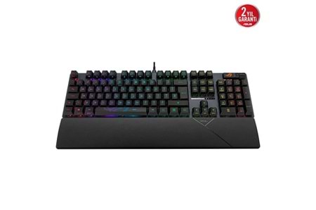 ASUS ROG Strix Scope II RX Aura Sync Rgb Mekanik Türkçe Tuş Dizilimi Rog Rx Red Swıtch Ip57 Multı Fonksiyonel Oyuncu Klavyesi