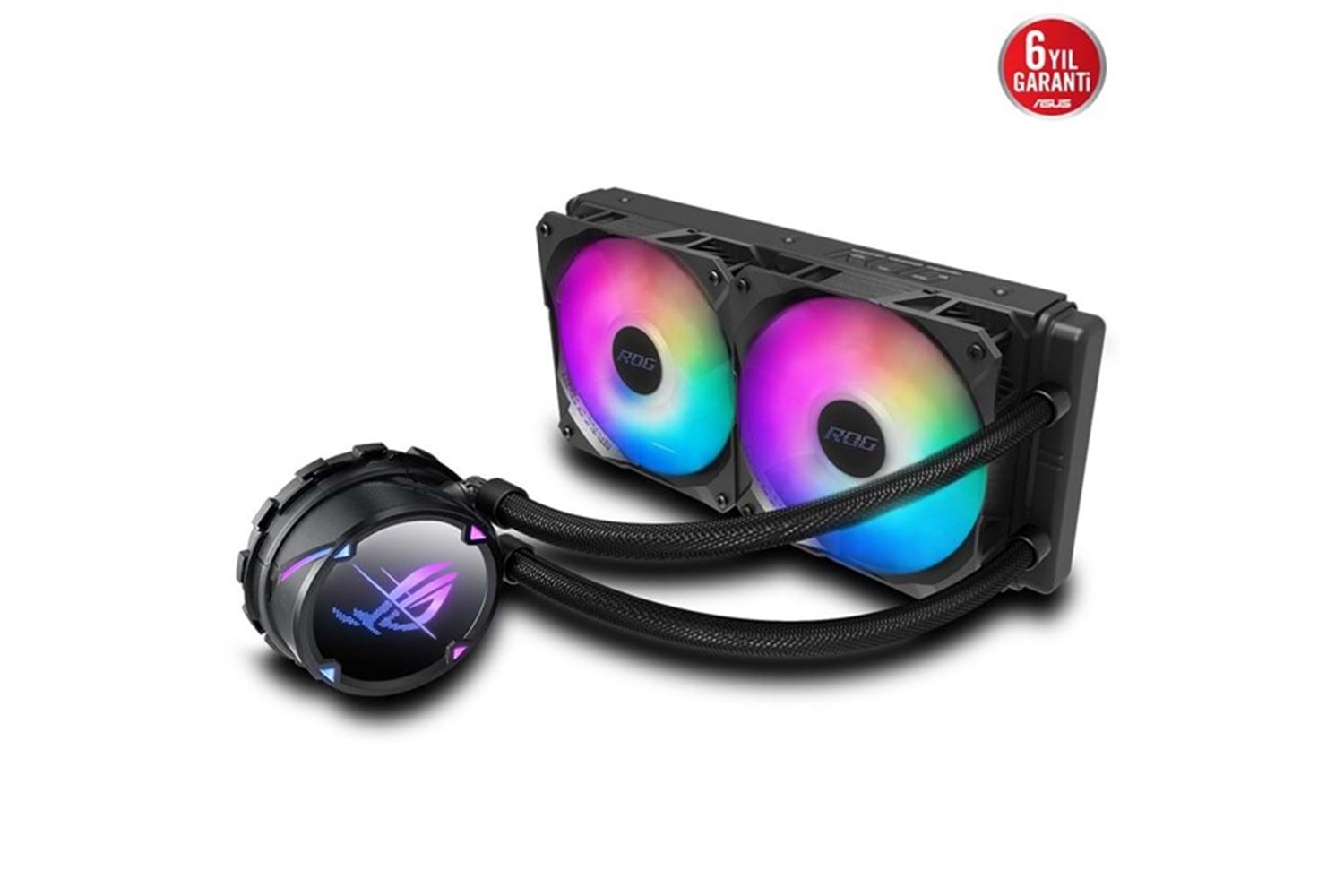 ASUS 240MM ROG STRIX LC II 240 ARGB SIVI SOĞUTMALI AM5-1700P İŞLEMCİ FANI