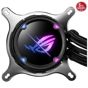 ASUS 240MM ROG STRIX LC II 240 ARGB SIVI SOĞUTMALI AM5-1700P İŞLEMCİ FANI