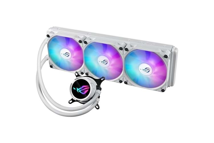  ASUS 360MM ROG STRIX LC III ARGB AM5-1700P SIVI SOĞUTMALI İŞLEMCİ FANI BEYAZ