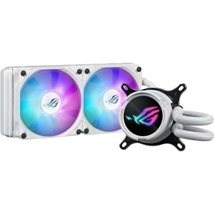 ASUS 240MM ROG STRIX III 240 ARGB AM5-1700P SIVI SOĞUTMALI İŞLEMCİ FANI BEYAZ