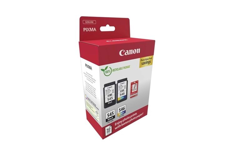 Canon 8287B008 Pg-545/Cl-546 Multıpack Kartus