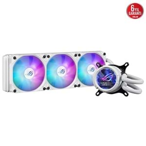 ASUS 360MM ROG STRIX III 360 ARGB AM5-1700P SIVI SOĞUTMALI İŞLEMCİ FANI BEYAZ