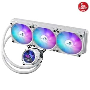 ASUS 360MM ROG STRIX III 360 ARGB AM5-1700P SIVI SOĞUTMALI İŞLEMCİ FANI BEYAZ