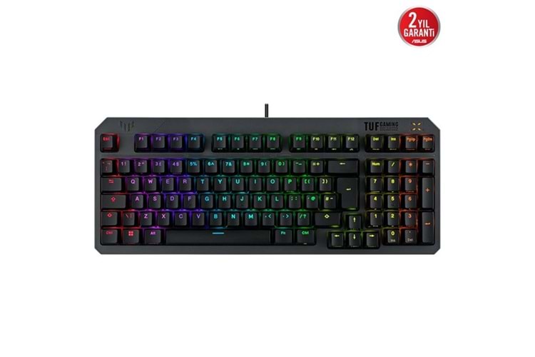 ASUS TUF GAMING K3 GEN II RGB MEKANIK GAMING KLAVYE