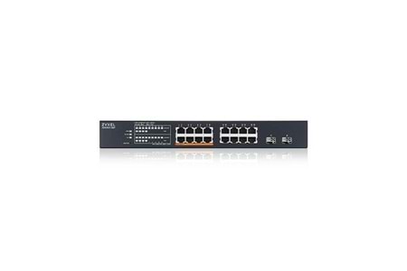 ZYXEL 16port XMG1915-18EP 2.5GbE 8port PoE 2-SFP 10GbE POE SWITCH