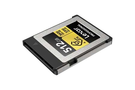 LEXAR 512GB PROFESSIONAL GOLD LCXEXP4512G- RNENG CFEXPRESS 4.0 TYPE-B KART