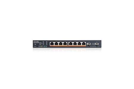 ZYXEL 8port XMG1915-10EP 2.5GbE 2-SFP 10GbE 130W POE SWITCH