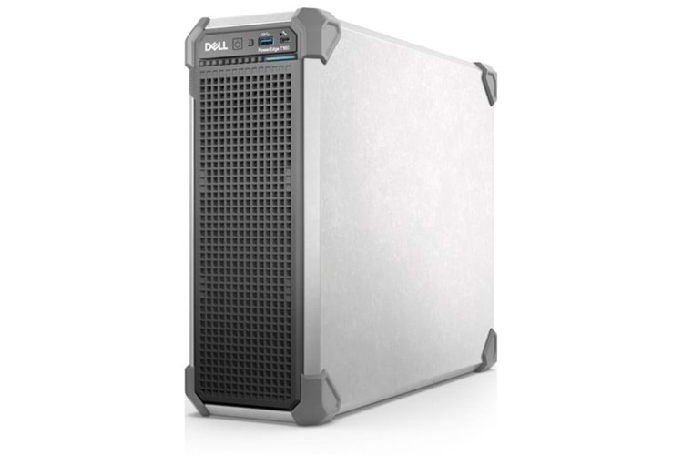 DELL T160 PET160P3 E-2434-16GB RAM-480GB SSD-Broadcom 5720 Dual Port 1Gb On-Board Lom/Perc H355/İdrac9 Basıc 16G/300W