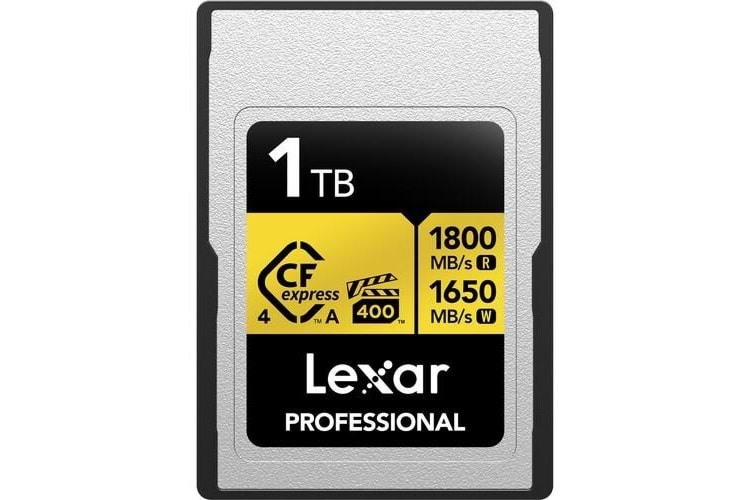 LEXAR 1TB PROFESSIONAL GOLD LCAGOLD001T- RNENG CFEXPRESS 4.0 TYPE-A KART