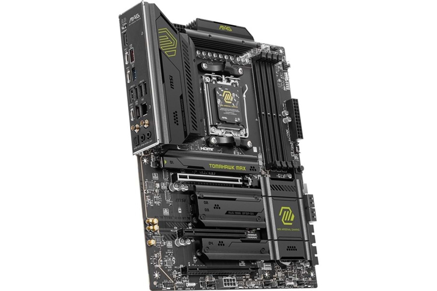 MSI MAG B850 TOMAHAWK MAX WIFI7 DDR5 HDMI-DP PCIE 5.0 AM5 ATX