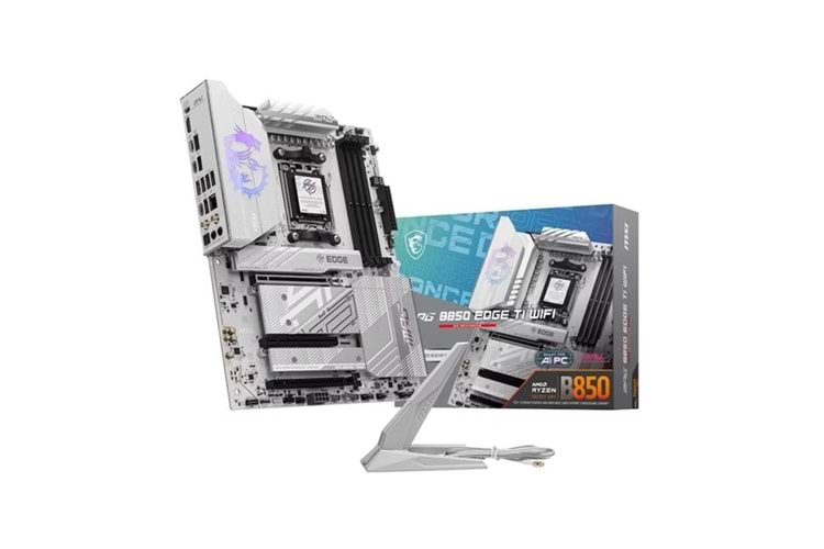 MSI MPG B850 EDGE TI WIFI7 DDR5 HDMI-DP PCIE 5.0 AM5 ATX