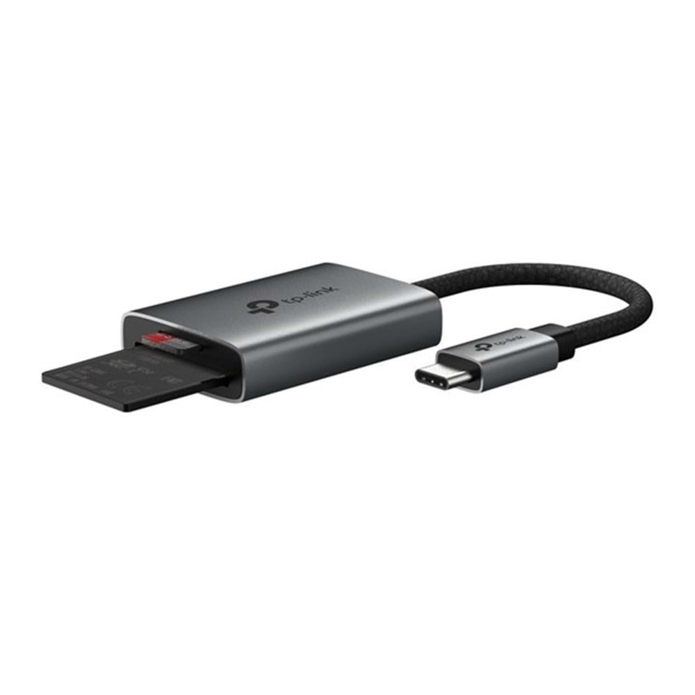 TP-LINK UA430C USB Type-C'den SD ve microSD 3.0 Kart Okuyucu