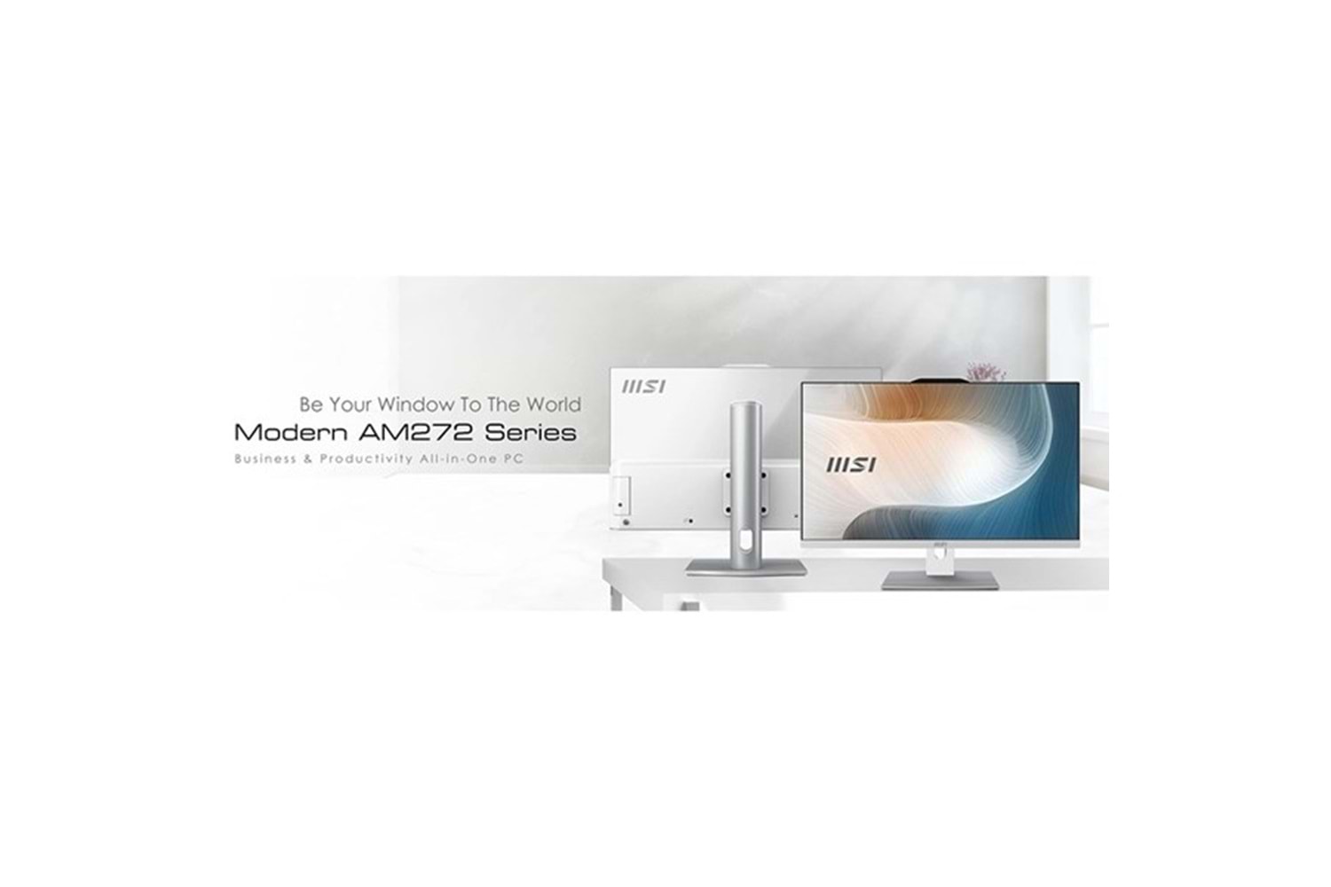MSI MODERN AM272P 12M-1201TR İNTEL İ5 1235U 16GB DDR4 500 GB SSD BEYAZ W11 HOME BEYAZ 27