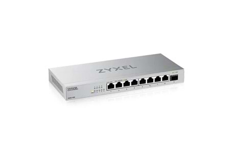 ZYXEL 8port XMG-108 2.5 Gigabit-1-SFP 10GbE Yönetilemez Switch Metal