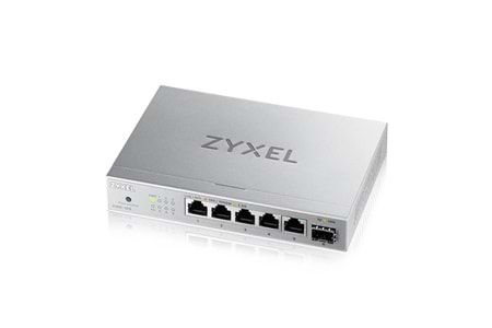 ZYXEL 5port XMG-105 2.5 GIGABIT 1-SFP 10GBE YÖNETİLEMEZ SWITCH